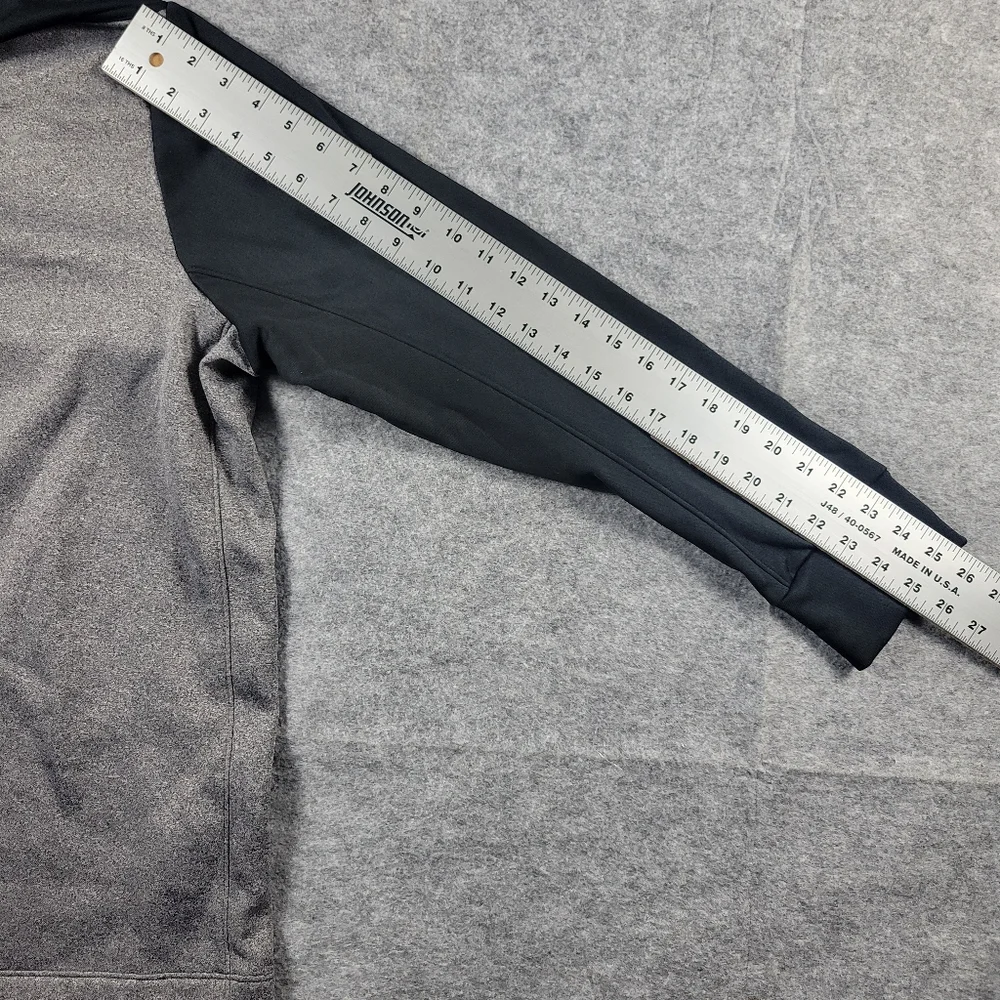 Nike Gray Black Dri-Fit Therma Half-Zip Pullover Men Size XL AA3323-010